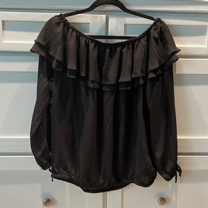 Michael Kors off the shoulder blouse.